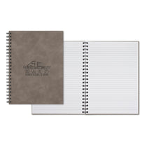 Castelli Walnut WireO Chia Grande XL White Lined Pg Journal