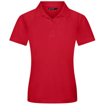 Levelwear Women's Flame Red Balance Polo