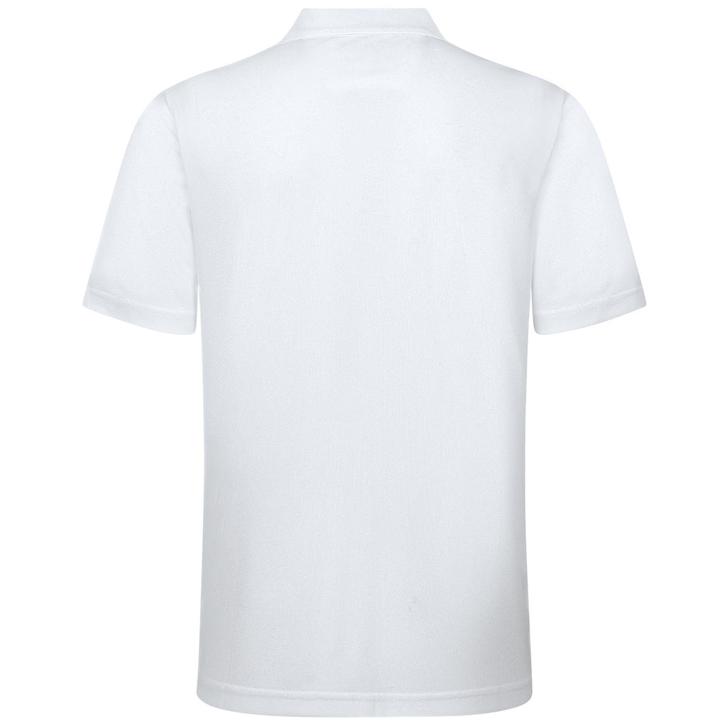 Levelwear Men's White Omaha Polo
