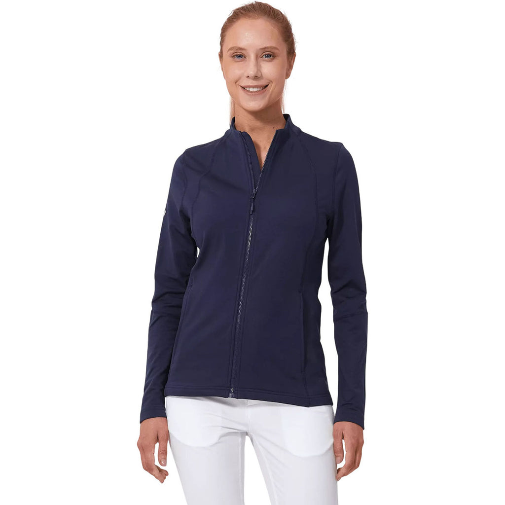Levelwear Women's Navy Mesa Full Zip