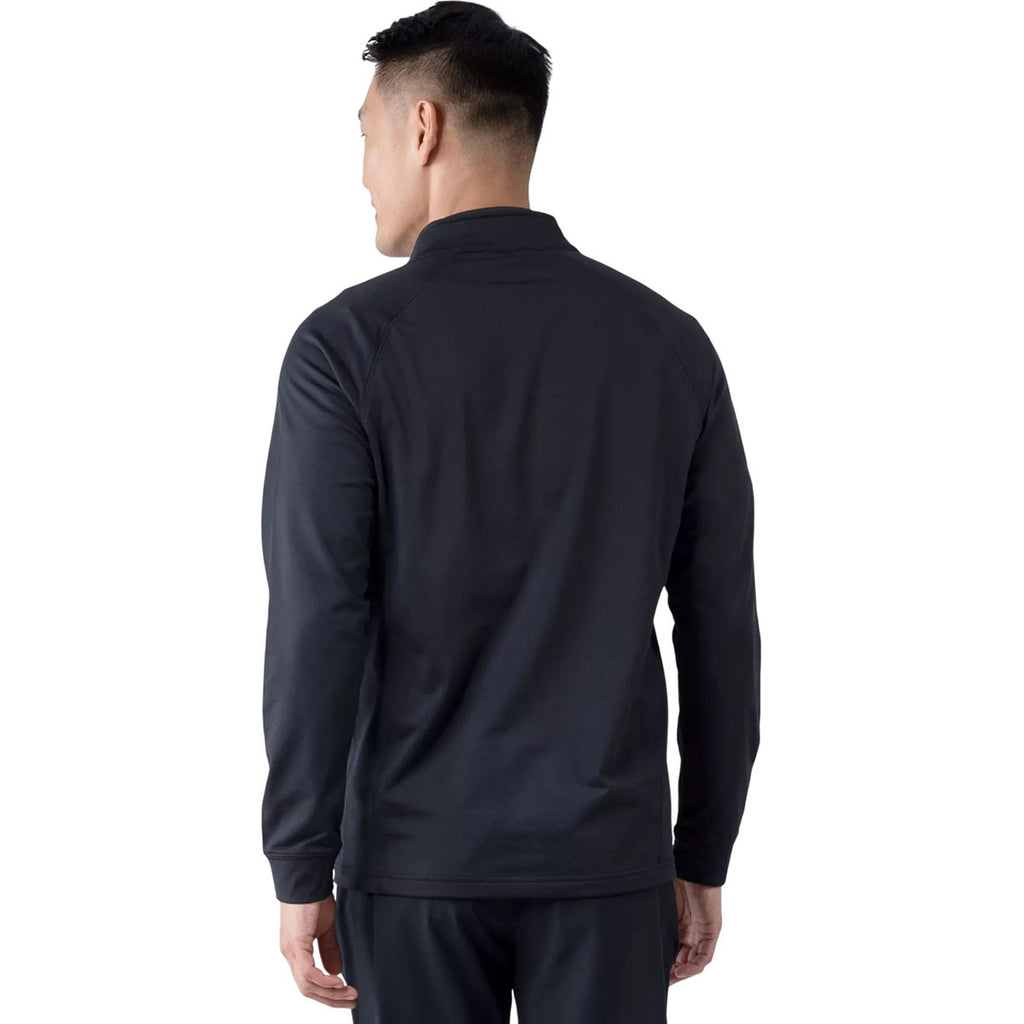 Levelwear Men's Black Calibre Recycled Quarter Zip