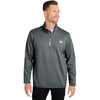 HUK Men's Volcanic Ash Heather Cold Front Quarter-Zip