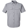 HUK Men's Night Owl Creekbed Short Sleeve Shirt