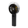 Bullet Black Portable LED Fan with Water Mist