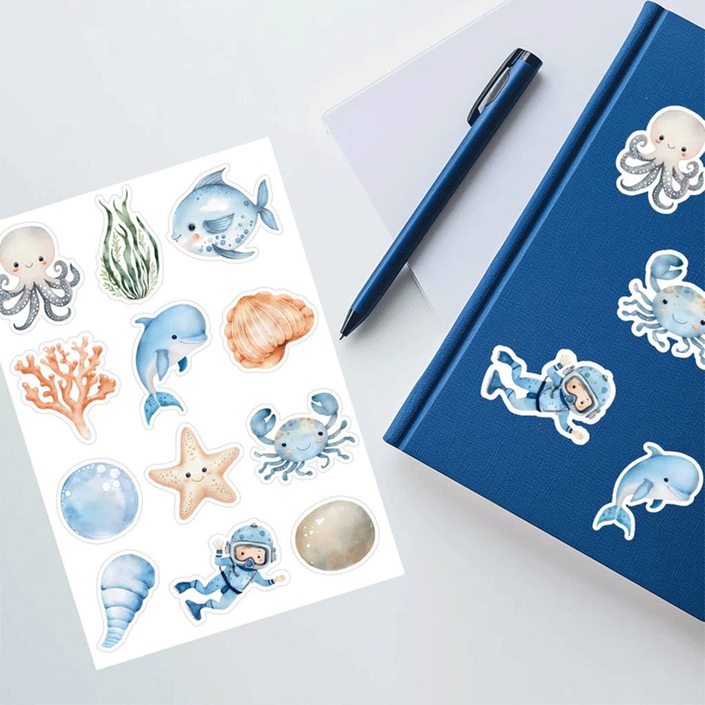 Stickerbeat Custom 5x7 Sticker Sheets