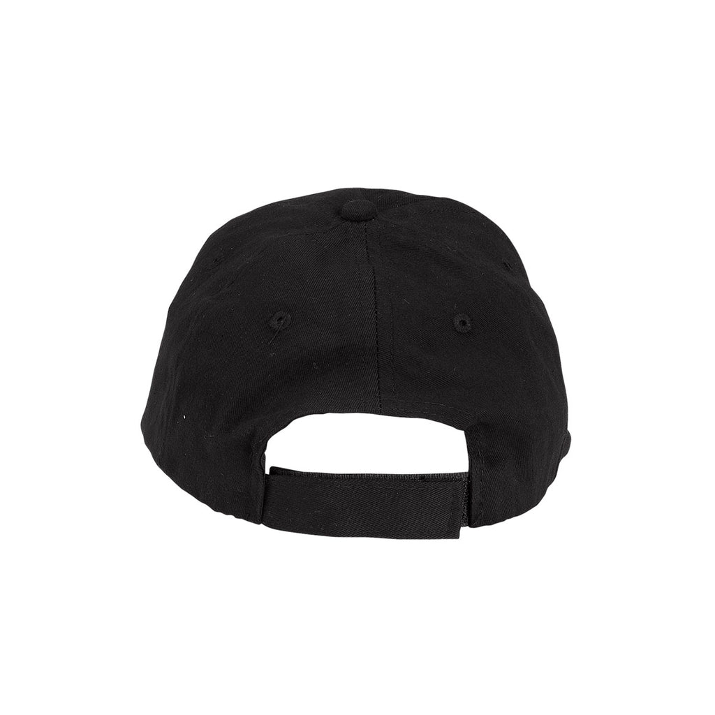 Vantage Men's Black Solid Lightweight Brushed Twill Cap