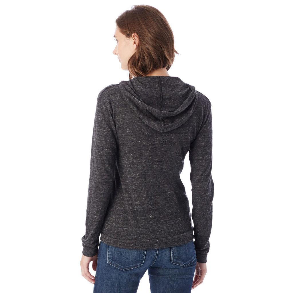 Alternative Apparel Women's Black Eco-Jersey Pullover