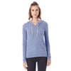 Alternative Apparel Women's Pacific Blue Eco-Jersey Pullover