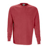 Vantage Men's Nantucket Red Color Wash Long Sleeve T-Shirt