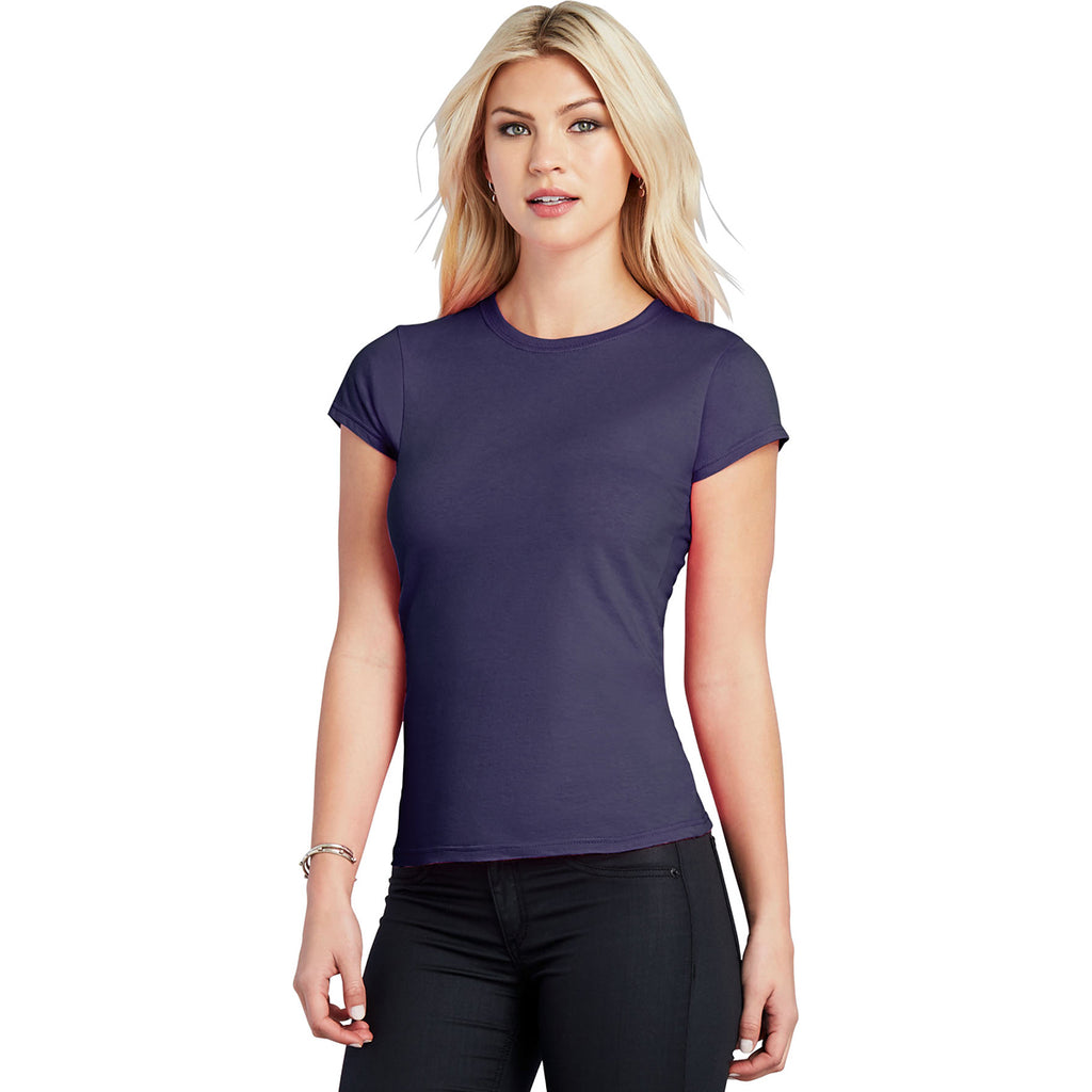 Vantage Women's Navy Hi-Def T-Shirt