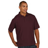 Antigua Men's Maroon Pique Xtra-Lite Polo