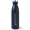 Aviana Matte Navy Palmer 17 oz Double Wall Stainless Bottle