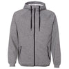 Weatherproof Men's Heather Storm Heat Last Fleece Tech Hooded Full-Zip Sweatshirt