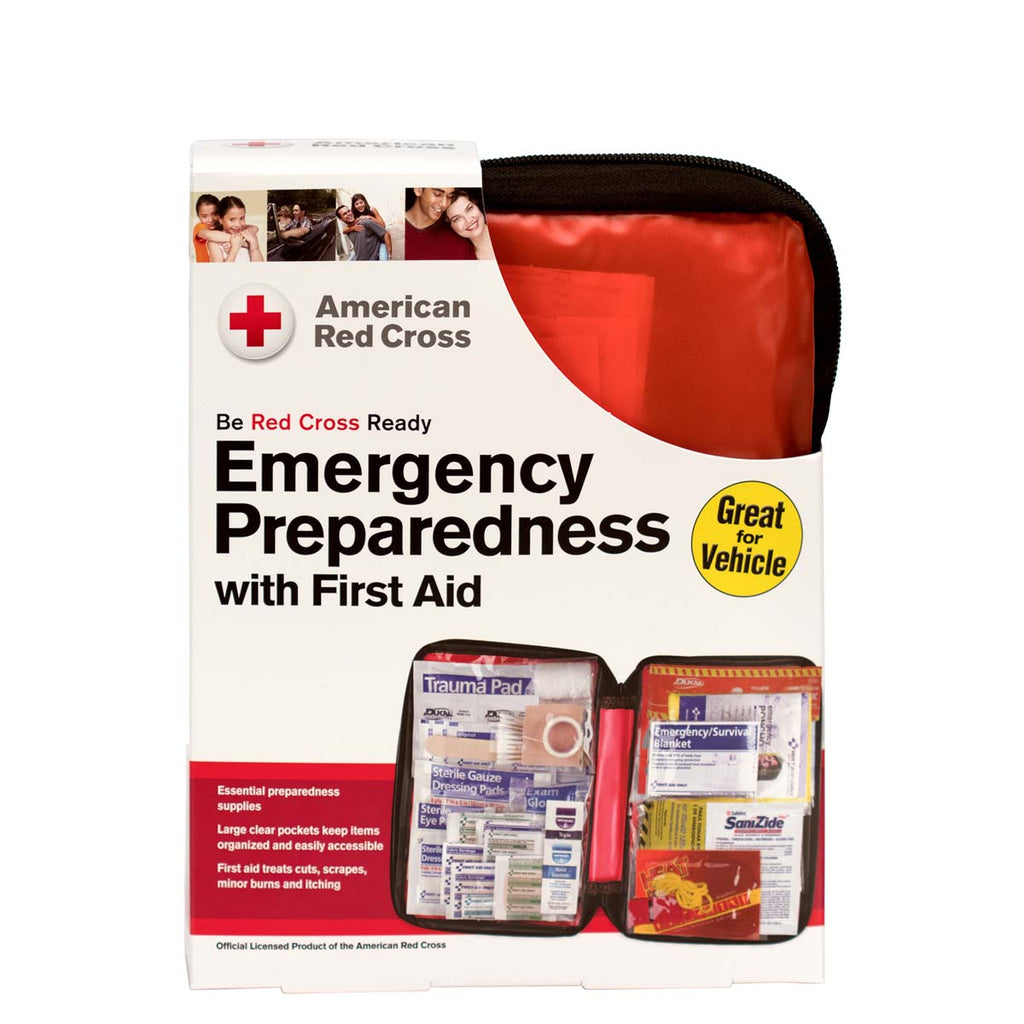 American Red Cross Royal Blue Preparedness Backpack Bundle