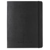 Moleskine Black Hard Cover X-Large Double Layout Notebook