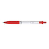 Paper Mate Red Inkjoy White Barrel Pen - Black Ink