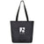 Gemline Black Renew rPET Packable Shopper