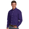 Antigua Men's Dark Purple Dynasty Shirt