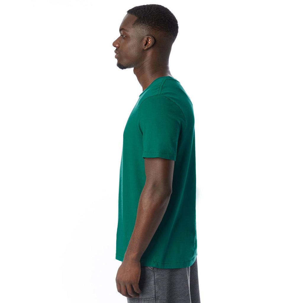 Alternative Apparel Men's Green Outsider T-Shirt