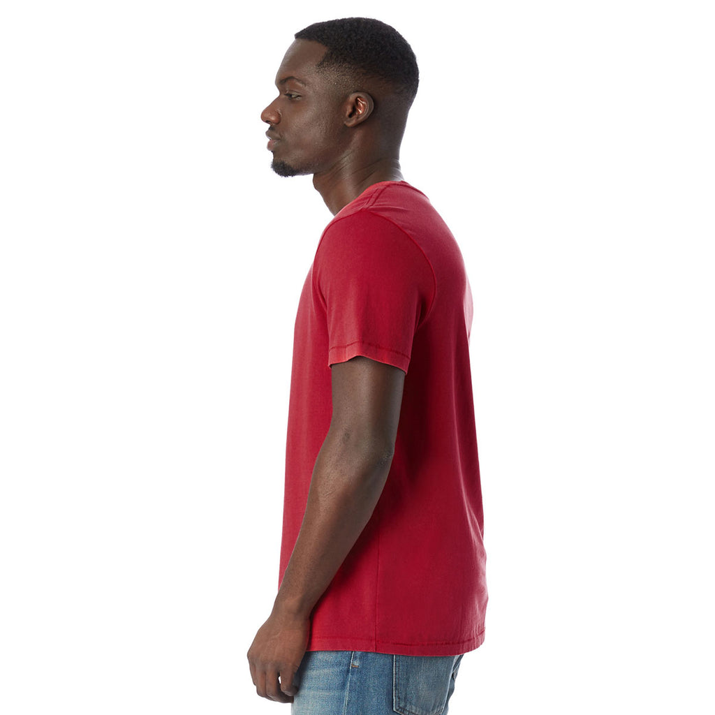 Alternative Apparel Men's Red Outsider T-Shirt