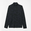 UNRL Men's Black Camo Knit Quarter Zip