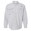 Columbia Men's Cool Grey Bahama II Long Sleeve Shirt