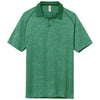 UNRL Men's Tourney Green Camo Knit Polo