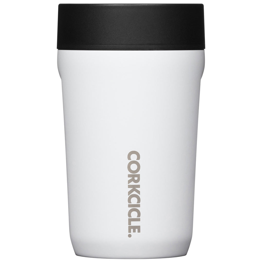 Corkcicle White Commuter Cup 9 oz.