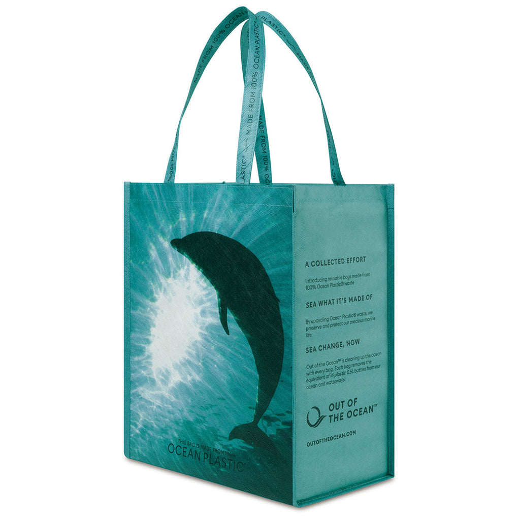 Out of the Ocean Seafoam Reusable Large Shopper