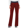 Cherokee Women's Red Flexibles Mid Rise Knit Waist