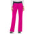 Cherokee Women's Shocking Pink Flexibles Mid Rise Knit Waist