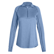 Landway Women's Heather Blue Apex Baselayer Active Dry Pullover