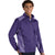 Antigua Men's Dark Purple/Dark Purple Heather Revolve Full Zip