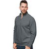 Antigua Men's Charcoal Heather Gambit Pullover