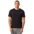 Alternative Apparel Men's Black Heavy Wash Football T-Shirt