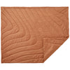 Leeds Brown Wave Recycled Insulated Outdoor Blanket