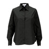 Vantage Women's Black Blended Poplin Shirt