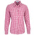 Vantage Women's Sports Red/White Easy-Care Gingham Check Shirt