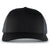 Pacific Headwear Black/Graphite/Black Trucker FlexFit Snapback Cap