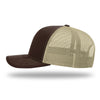 Richardson Brown/Khaki R-Flex Adjustable Trucker Cap