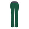 Cherokee Women's Hunter Green Infinity Low-Rise Slim Pull-on Pant