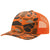 Richardson Blaze Duck Camo/Blaze Printed Five Panel Trucker Hat