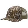 Richardson Mossy Oak Bottomland/Loden Printed Five Panel Trucker Hat