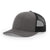 Richardson Charcoal/Black Recycled Trucker Cap