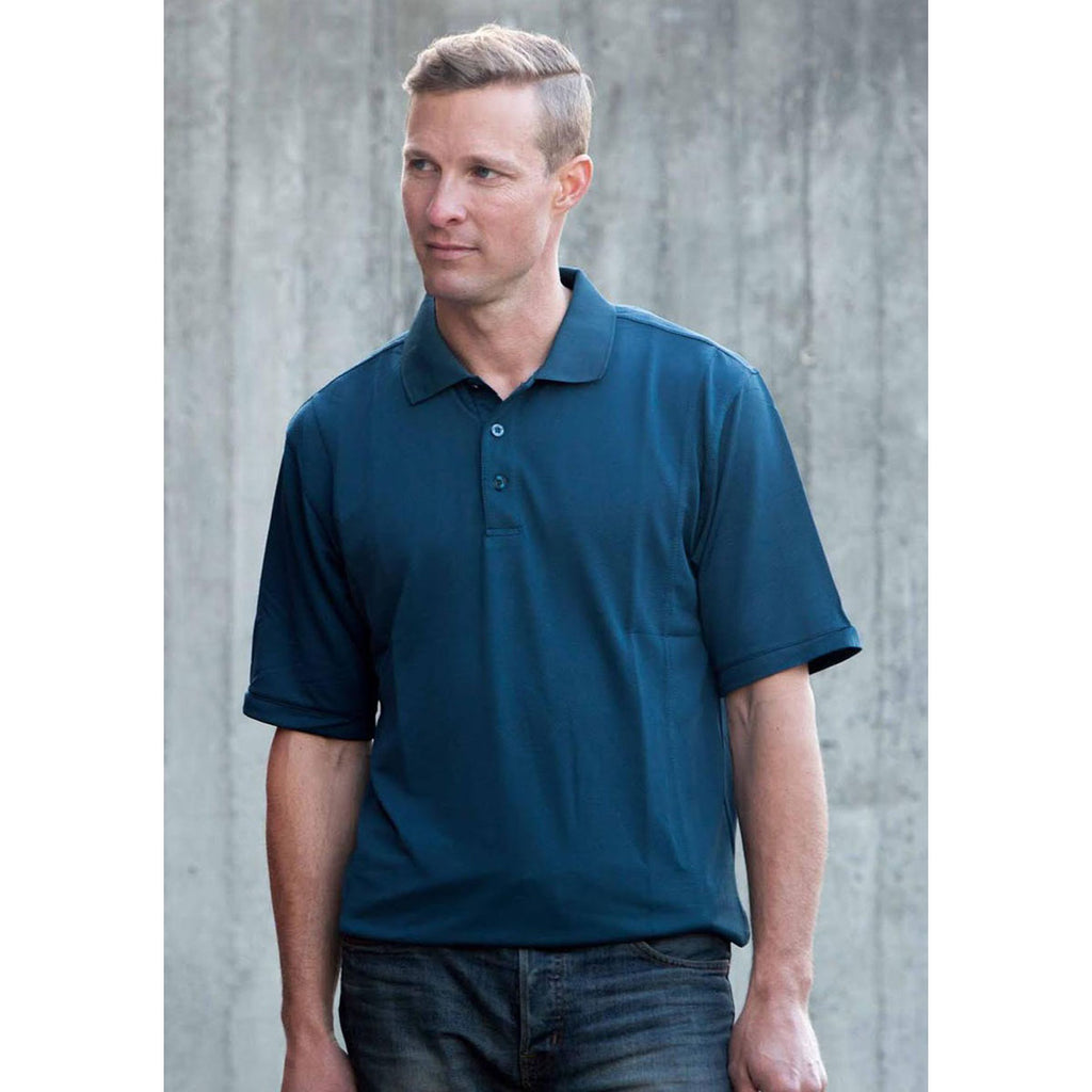 Landway Men's Deepwater Club Moisture Wicking Polo