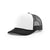 Richardson White/Black Mesh Back Alternate Foamie Trucker Hat