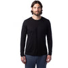 Alternative Apparel Unisex Black Long Sleeve Go-To-Tee