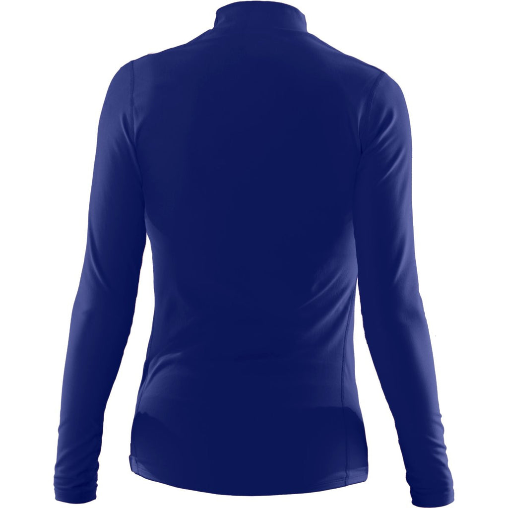 Under Armour Women's Royal ColdGear Fitted L/S Mock