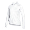 adidas Women's White Essentials Textured Full Zip