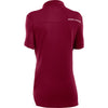 Under Armour Women's Cardinal/White Colorblock Polo